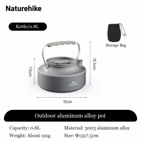 کتری 800 میلی لیتر نیچرهایک مدل CNK2450CF010