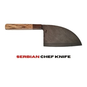 کارد YADWOOD Serbian Chef مدل شهاب