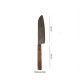 قیمت و خرید کارد YADWOOD Santoku مدل شهاب