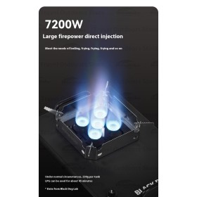 اجاق گاز رومیزی 5 هسته بلک داگ مدل CBD2550CF010