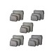ست بسته بندی 3 عددی ادونچر مدل Packing Cubes