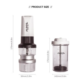 آسیاب شارژی و فرنچ پرسی آلوکس مدل KW-K25